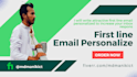 write attractive first line email personalized to increase your inbox responses