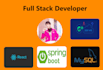 develop rest and web api in java, spring boot, react