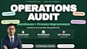 provide operation analysis and process improvement