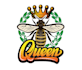 do modern and unique bee mascot logo with high quality