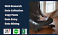 do data entry job,web research,copy paste,typing,leads generation
