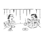 draw cartoon, comics, farside or new york style cartoons