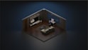 make 3d isometric room