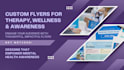 craft engaging mental health flyers for support