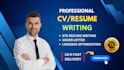 design professional resume, cv, cover letters and linkedin services