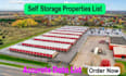 help you with self storage properties list building