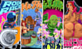 draw mascot character with retro pop illustration art style