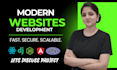 be your full stack web developer in angular, react, php laravel, django, node js