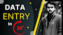 do web research, data entry, copy paste, web scraping in 24 hours