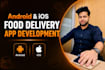 build food delivery app food app food ordering app restaurant app on ios android