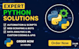 do python automation scripts, bots, and ai automation