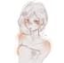 uncoloured anime style sketch commission