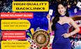 provide premium guest posts with dofollow backlinks