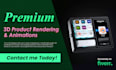 create photorealistic 3d product renderings for marketing
