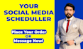 timely schedule your posts via hootsuite and social pilot