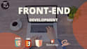 be your front end web developer with javascript CSS HTML