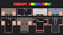 make you cheap roblox clothing