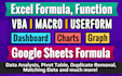 excel dashboard, formulas, power query and google sheets