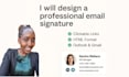 create a professional email signature for gmail and outlook