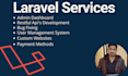 fix, develop laravel website and be your laravel developer