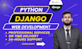 develop your python django website