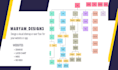 design visual sitemap or user flow  for your website or app
