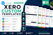 design custom xero invoice templates and branding