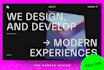design a modern UI UX website, figma prototype