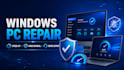 speed up, remove viruses and fix your windows PC remotely