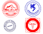 design a circular round logo, badge, seal, label, premium stamp