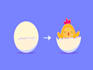 create cute 2d character motion graphics animated GIF