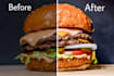 do food photo editing and retouching in lightroom