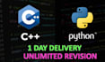 do python cpp task assignment project