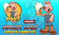 create cute mascot, cartoon and character logo design