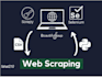 do web scraping using python scrapy, selenium, beautifulsoup
