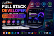 do full stack web developer for your custom website development