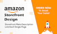 create amazon brand store amazon storefront design setup store fba brand shop