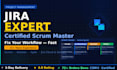 setup jira, scrum boards and agile workflows as a certified scrum master