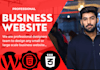 design frontend using html css react, will do business websites landing page