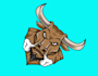 design an awesome bull head logo with express delivery