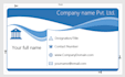 create editable business card templates