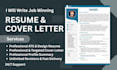 write, edit, upgrade your CV, resume, cover letter and linkedin