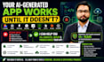 fix, complete and deploy your ai generated or vibe coded app