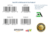 create barcode for your amazon, ebay products