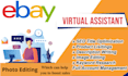 be your professional ebay virtual assistant, VA for ebay