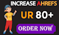 increase ahrefs url rating url 80 plus permanent
