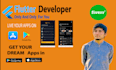 develop your flutter app with flutter firebase