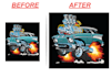 turn your blurry logo into a sharp, scalable vector design