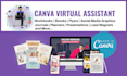 be your professional canva pro virtual assistant