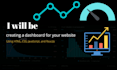 create a responsive dashboard or admin panel using bootstrap